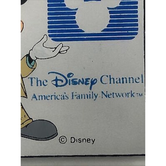 Vintage 1980s The Disney Channel Mickey Mouse Key… - image 4