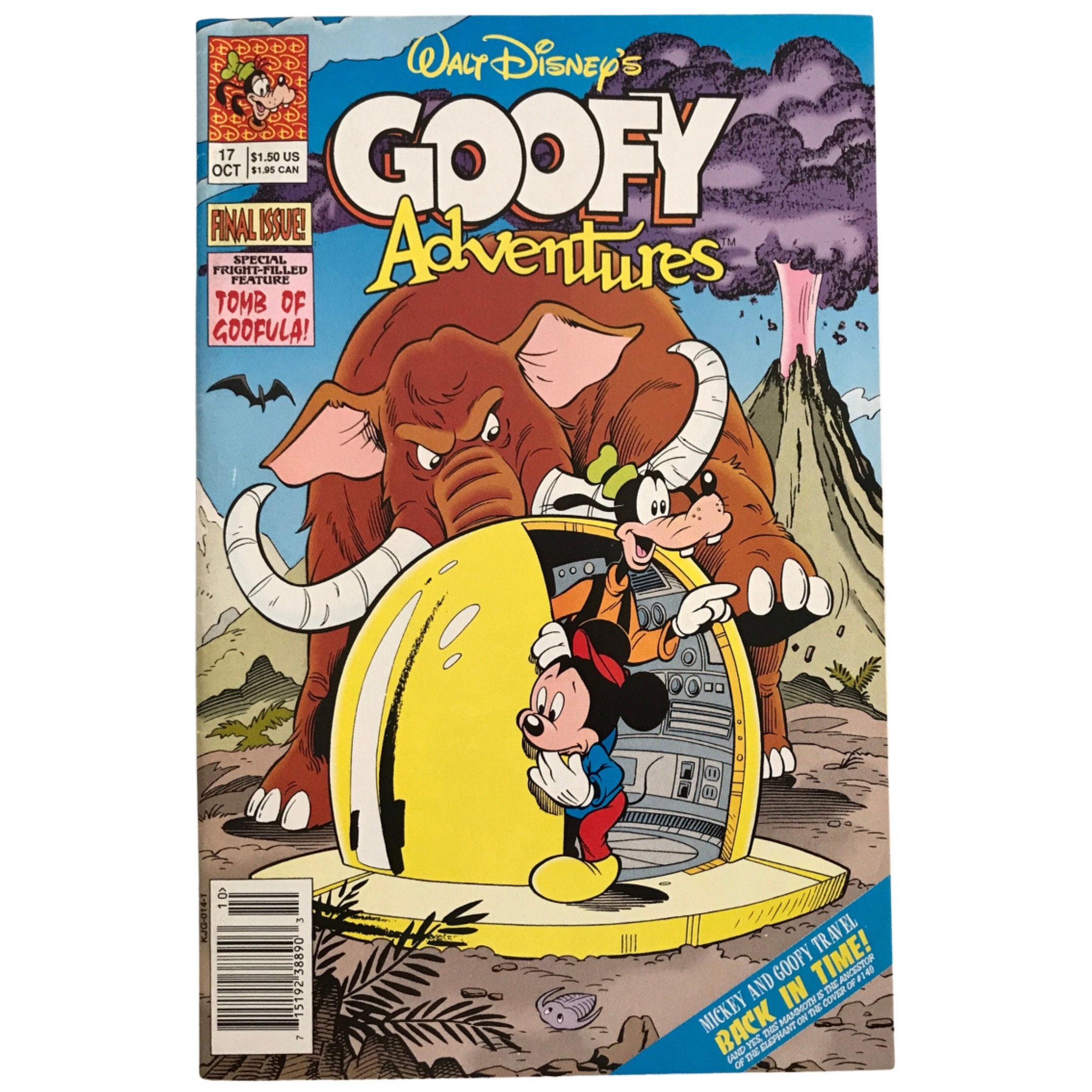 Vintage 1990 Walt Disney's Goofy Adventures Comic #17 - Etsy