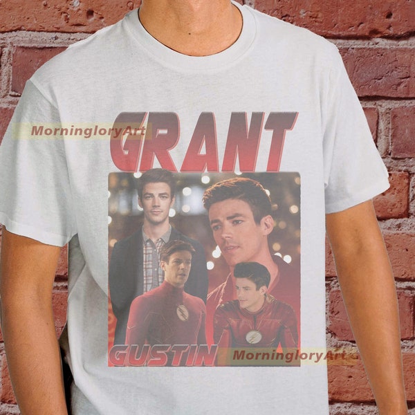 Grant Gustin Shirt Sweatshirt Sweater Cotton T-shirt Tee Unisex Graphic Clothing Tee