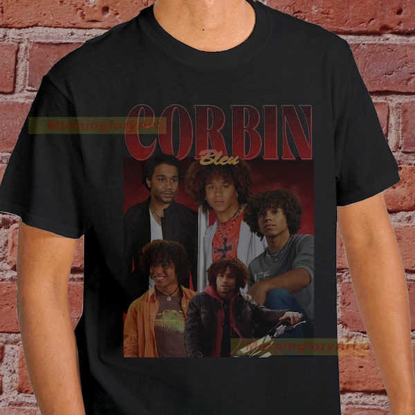 Corbin Bleu Shirt Sweatshirt Sweater Cotton T-shirt Tee Unisex Graphic Clothing Tee