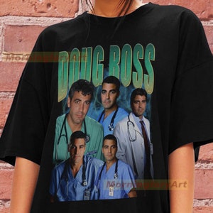Doug Ross Maglietta Felpa Maglione Maglietta in cotone Maglietta Unisex Abbigliamento grafico Maglietta
