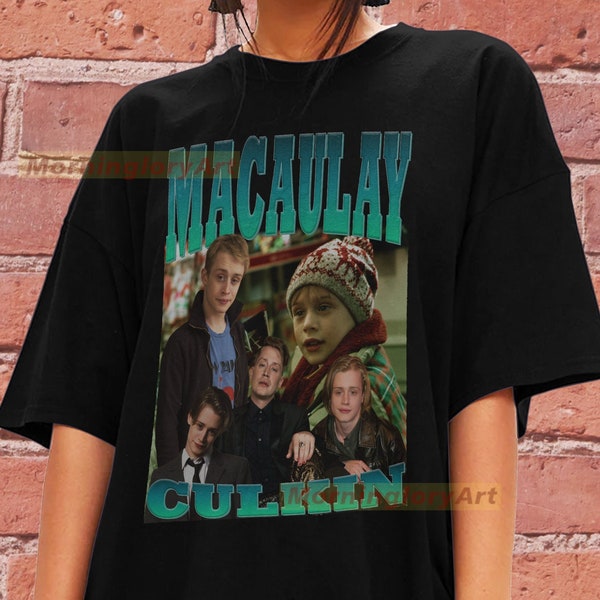 Macaulay Culkin Shirt Sweatshirt Sweater Cotton T-shirt Tee Unisex Graphic Clothing Tee