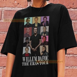 Willem Dafoe Tour Shirt Sweatshirt Pull T-shirt en coton T-shirt unisexe pour vêtements graphiques