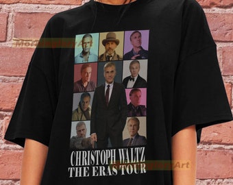 Christoph Waltz Tour Shirt Sweatshirt Sweater Cotton T-shirt Tee Unisex Graphic Clothing Tee