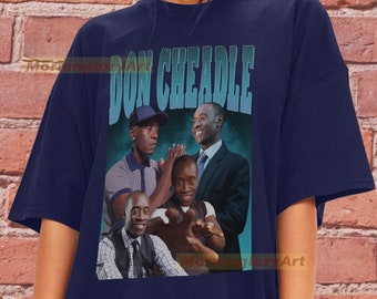 Don Cheadle T-shirt Shirt Sweatshirt Sweater Cotton Tee Unisex Graphic Clothing Tee