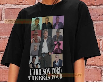 Harrison Ford Tour Shirt Sweatshirt Sweater Cotton T-shirt Tee Unisex Graphic Clothing Tee