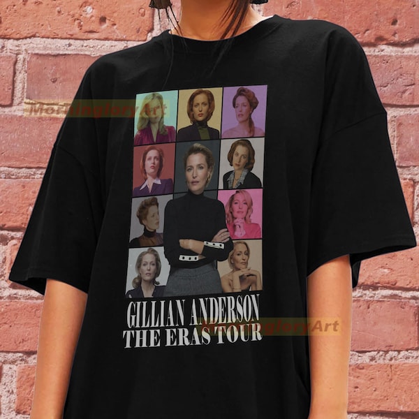 Gillian Anderson Tour Shirt Sweatshirt Sweater Cotton T-shirt Tee Unisex Graphic Clothing Tee