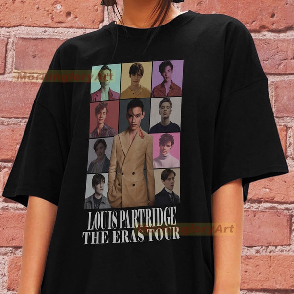 Louis Partridge Tour Shirt Sweatshirt Sweater Cotton T-shirt Tee Unisex Graphic Clothing Tee