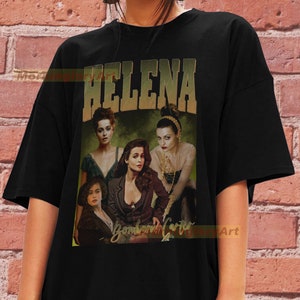 T-shirt Helena Bonham Carter Camicia Felpa Maglione T-shirt in cotone T-shirt per abbigliamento grafico unisex