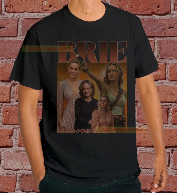 Brie Larson Shirt Sweatshirt Sweater Cotton T-shirt Tee Unisex Graphic Clothing Tee