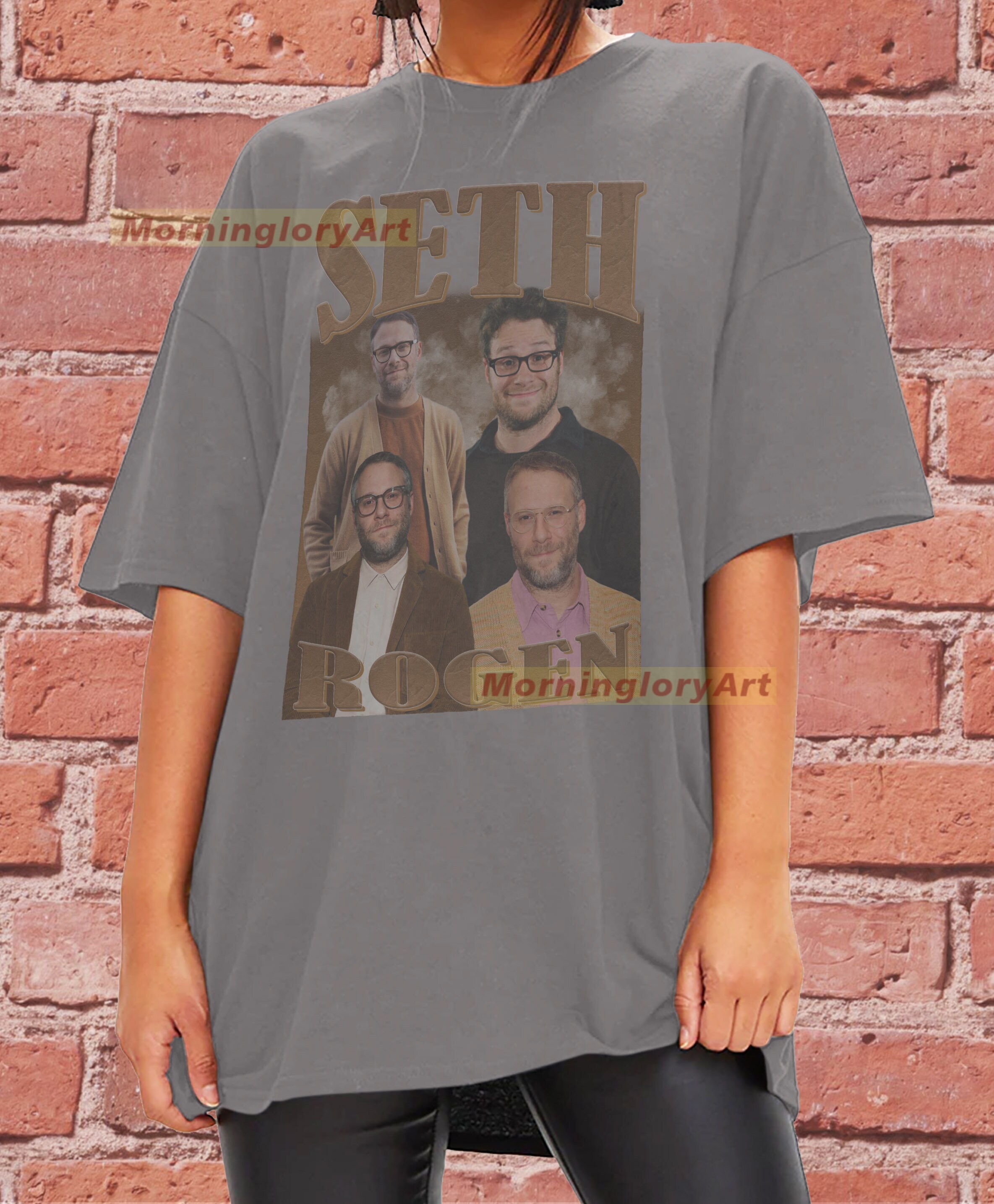 Seth Rogen Shirt Design Retro Style Cool Fan Art T-shirt 90s Poster 358 Tee  -  Canada