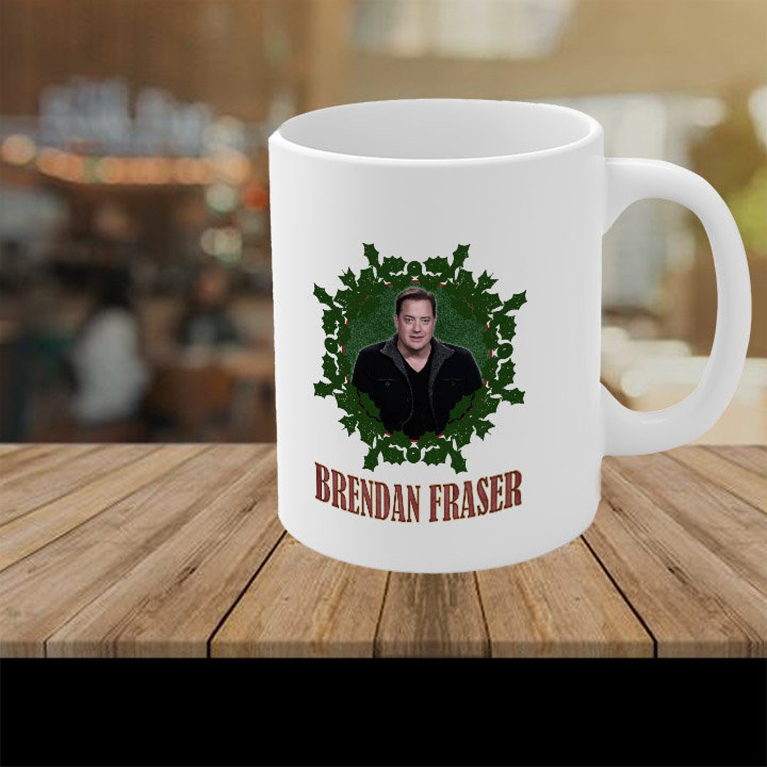 Brendan Fraser Mug Coffee, Beautiful Coffee Mug, Ceramic Mug - Etsy