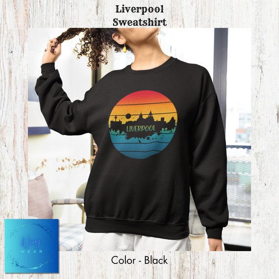 Liverpool sweatshirt retro hotsell