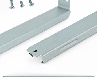 15-Inch Basic Metal Drawer Slide, center under drawer track