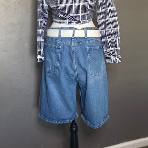 Wrangler Jean Shorts Mens size 46 Denim Dad Jorts Bermuda Style 100% Cotton