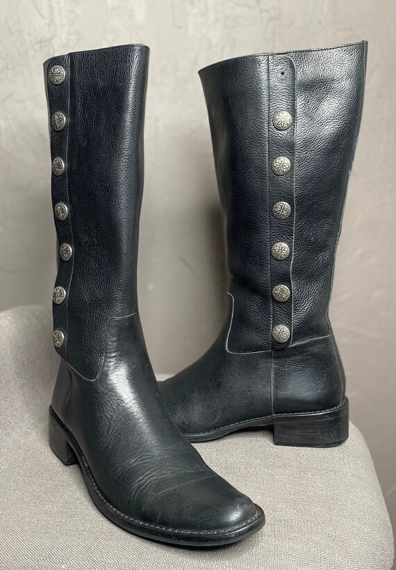 Black Mid Calf boots from Nicole size 7.5