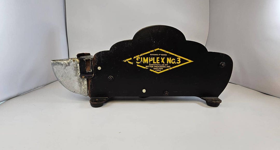 Simplex No. 3 Vintage Shipping Tape Dispenser Vintage Desktop Office ...