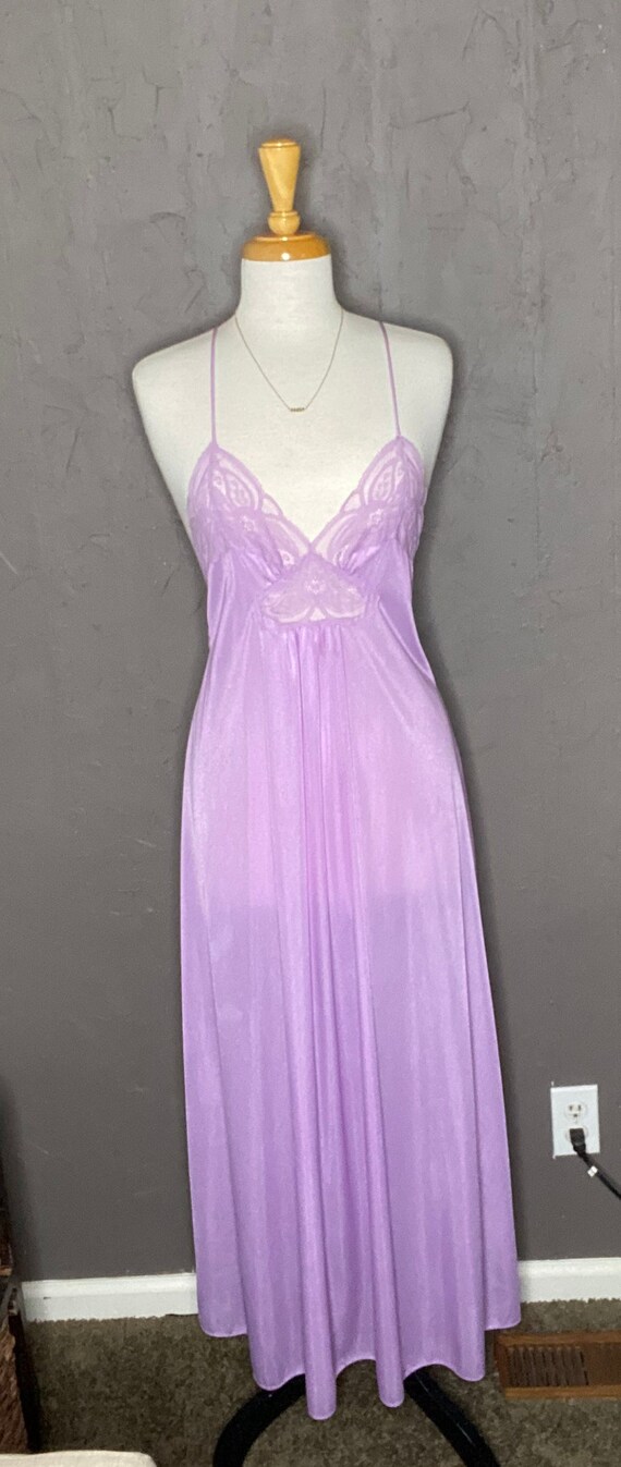 vintage long nightgown slip Gem