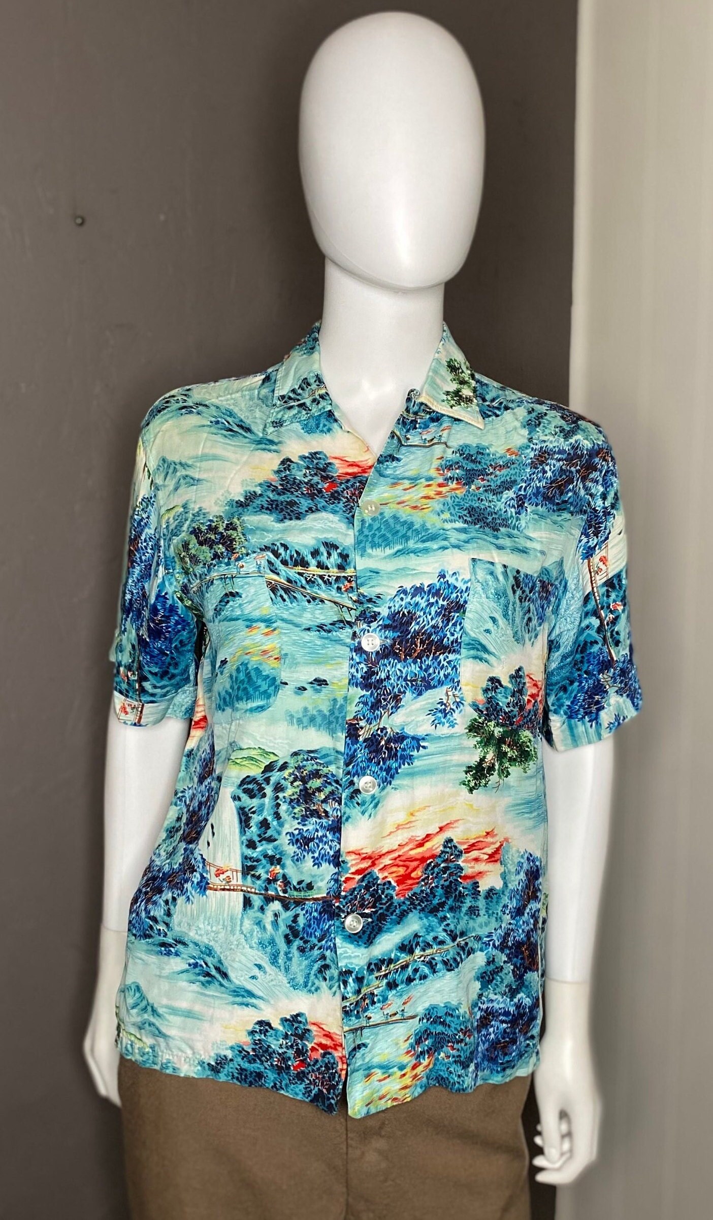 Vtg Vintage 1950s Penney's Rare Original Authentic Floral