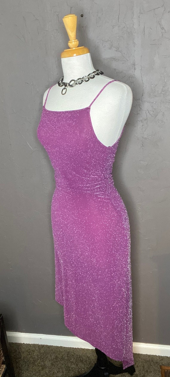 y2k purple dress Gem