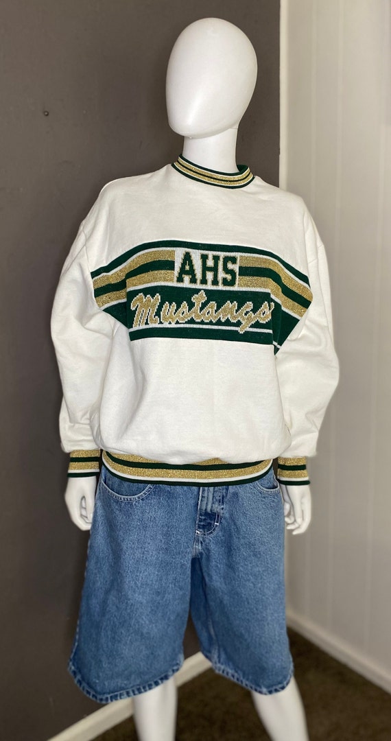 Vintage Varsity Sweatshirt AHS Cheer Sweater size 