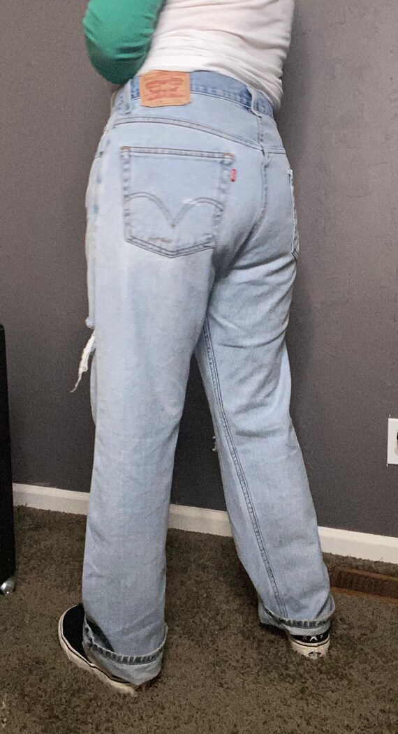 vintage levis super distressed - Gem