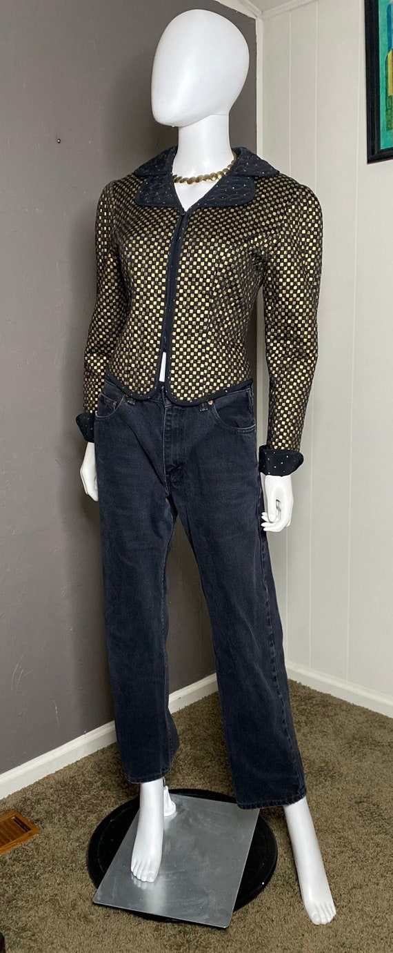 1980’s-90’s Vintage Jeanne Marc Quilted Jacket siz