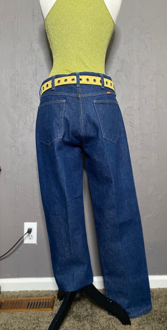 Dark Wash Vintage Rustler Jeans Size 36x29 Vintage