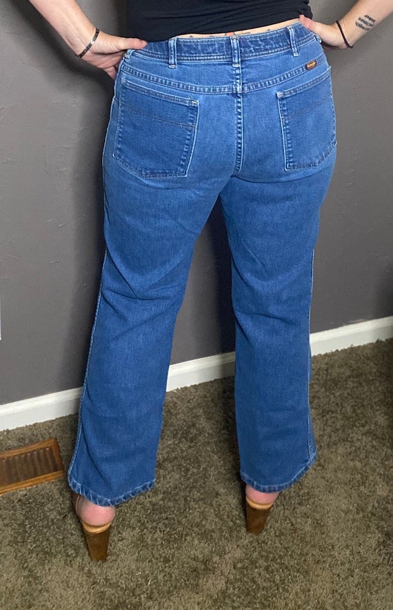 80s Wrangler Jeans 34x28 Jeans Dad jeans Vintage Gran… - Gem