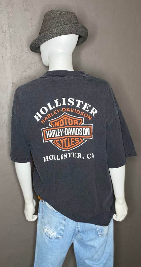 Vintage Y2K Harley Davidson Hollister T-Shirt XL - image 10