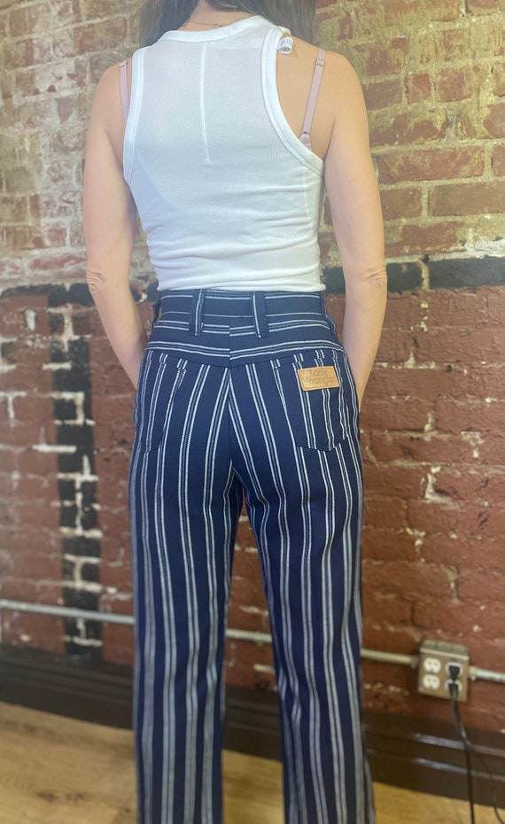 Vintage 1960's Lady Wrangler Striped Pants RARE Vi