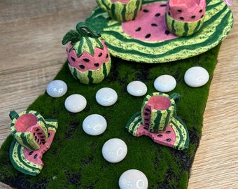 Jumping Spider Playground Watermelon Tea Party