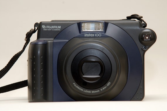 Vintage FUJIFILM INSTAX-100 Instant Film Camera. - Etsy