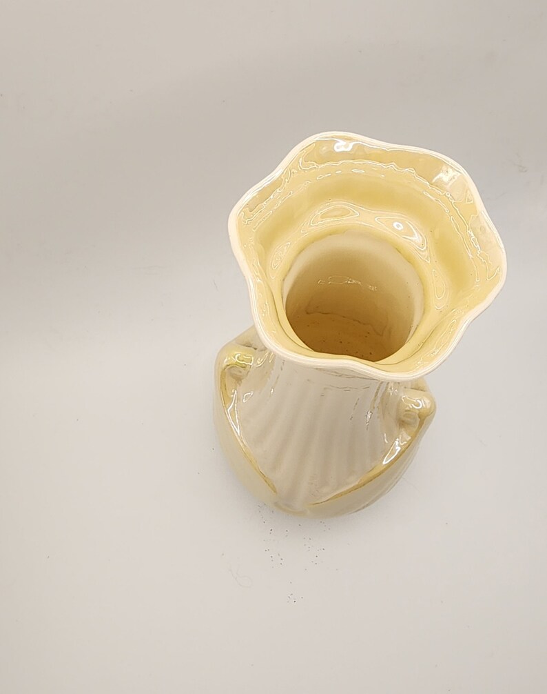 Belleek Moore Vase Green 6th Mark C.19651980 Etsy