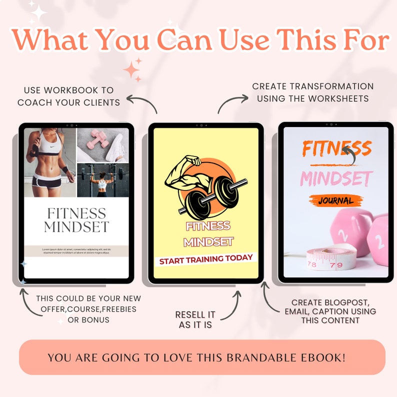 PLR Fitness Mindset Program Template,done for You Health Coaching ...