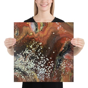 Deep Shadow Transmuter - Light Code Painting (Poster)