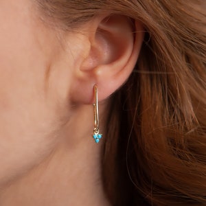 Michael kors turquoise earrings deals