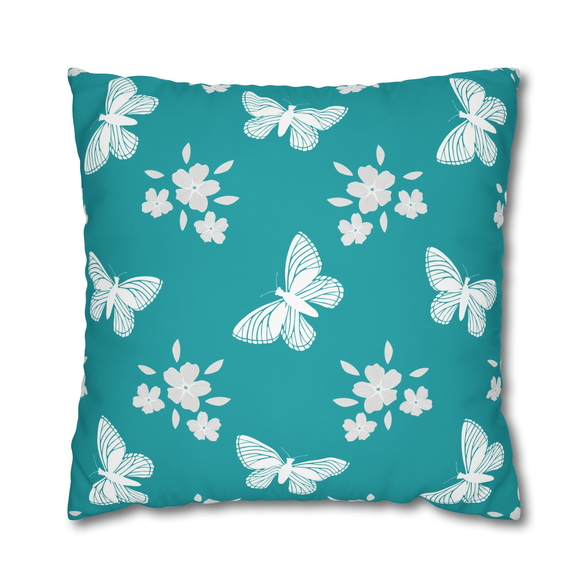 Purple butterfly pillow memory foam
