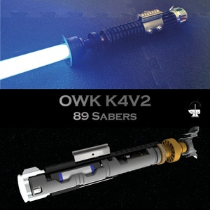 Chassis for OWK K4v2 - 89 Sabers - Proffie / CFX / Verso