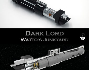 Chassis voor Dark Lord - Watto's Junkyard - Proffie / GHv3 + Grip Guide