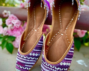 Royal Purple Punjabi Jutti