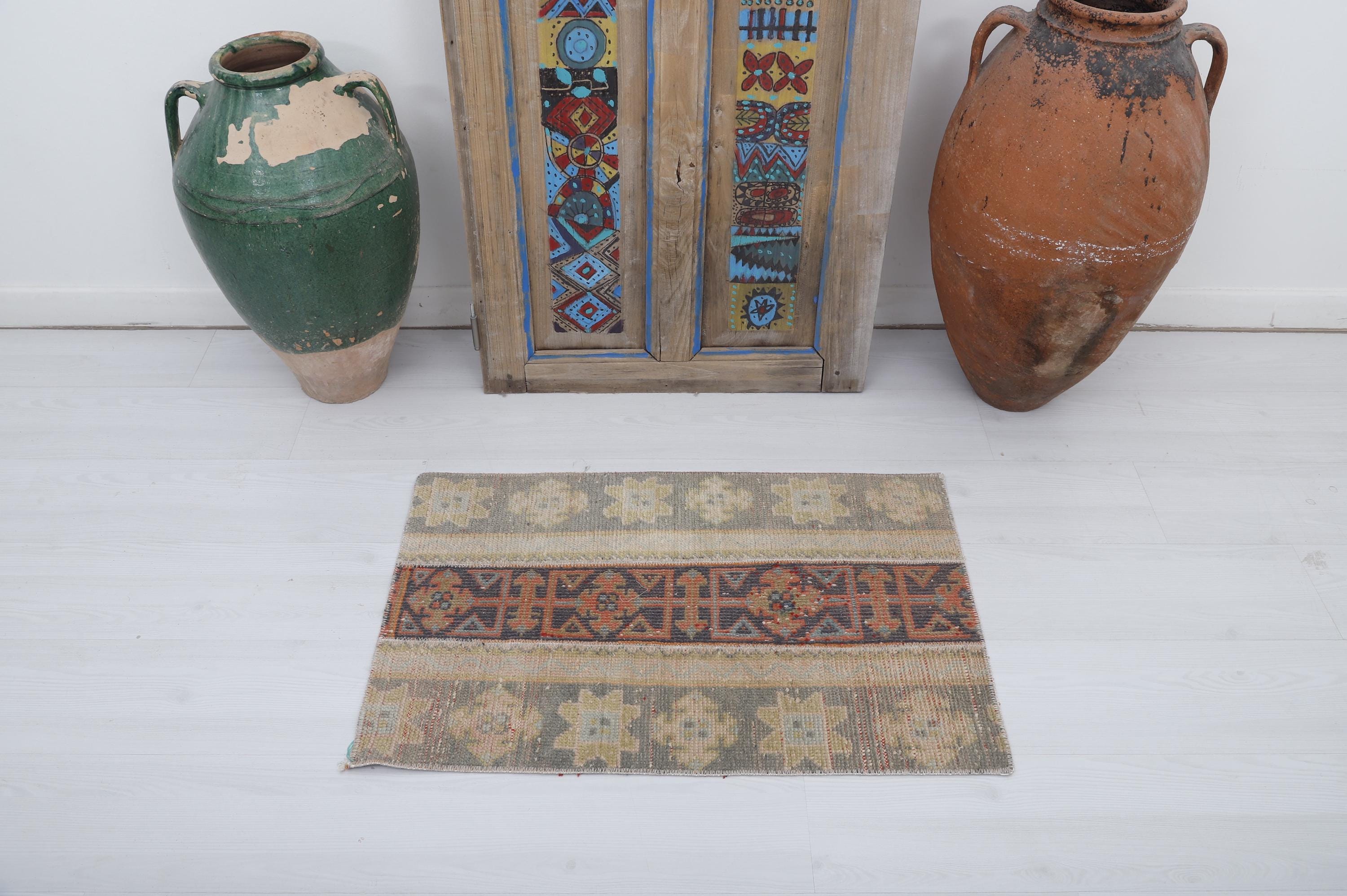Vintage Turkish Wool Door Mat Rug - 2.9 X 1.9 Ft - Etsy Canada