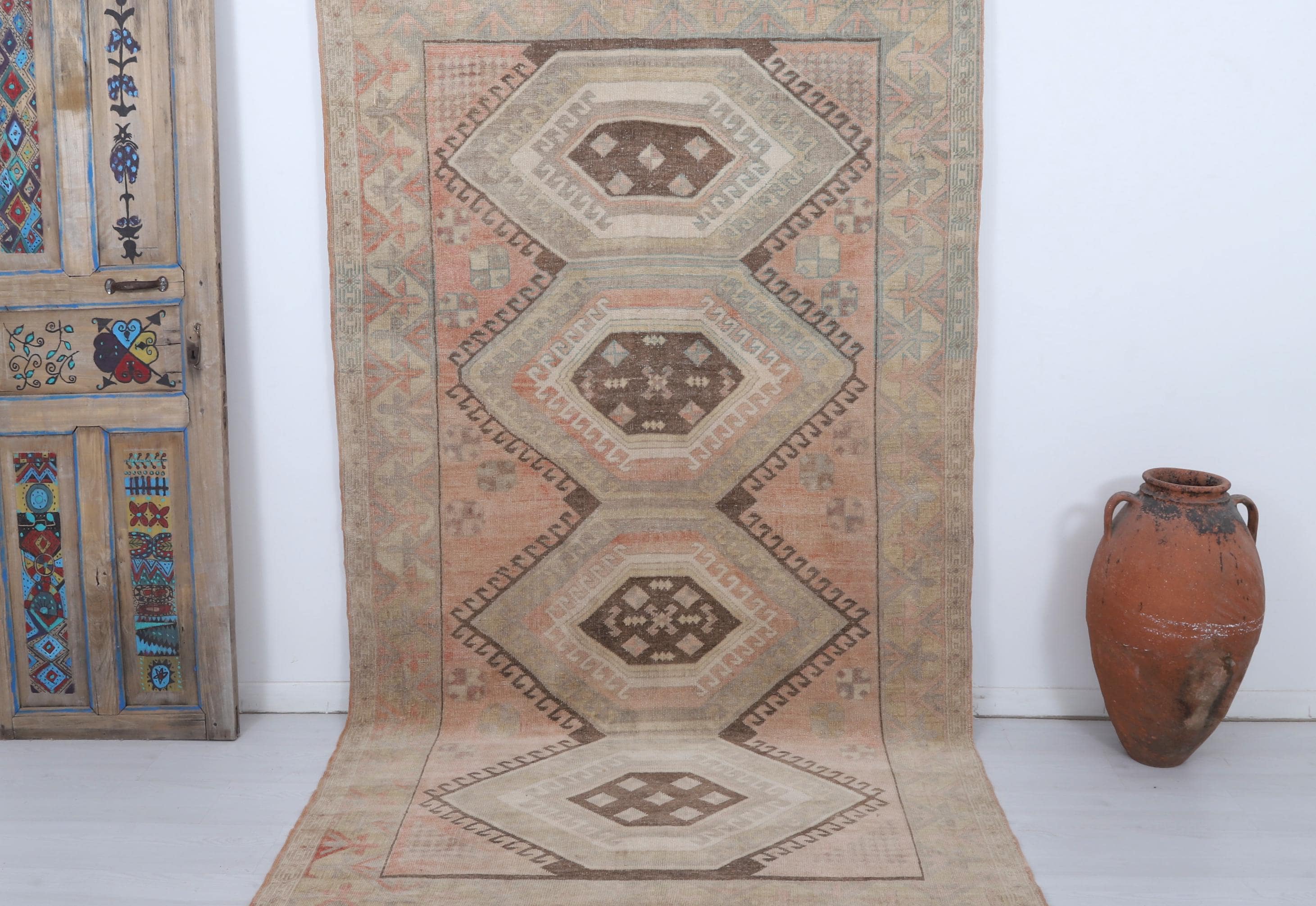 5x9 Vintage Turkish Oushak Rug: Handmade Wool Anatolian Carpet - Etsy