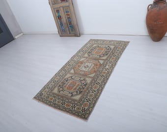 3 x 6 tapis, tapis de salon, tapis vintage Turquie, tapis ancien, tapis turc, tapis vintage, tapis anatolien, tapis naturel, tapis délavé, tapis bohème 3 x 6, 35444