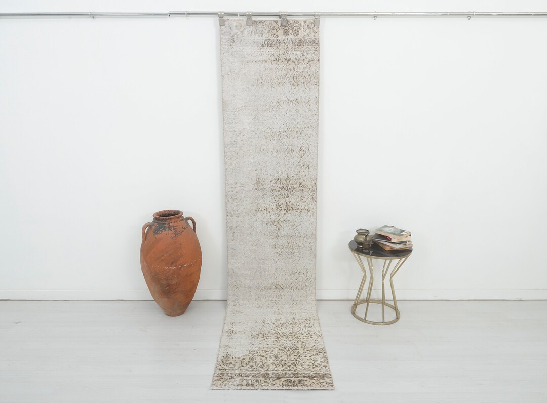 2x9 Vintage Runner, Beige Runner Rug,2x9 Unique Runner,rug for Hallway ...