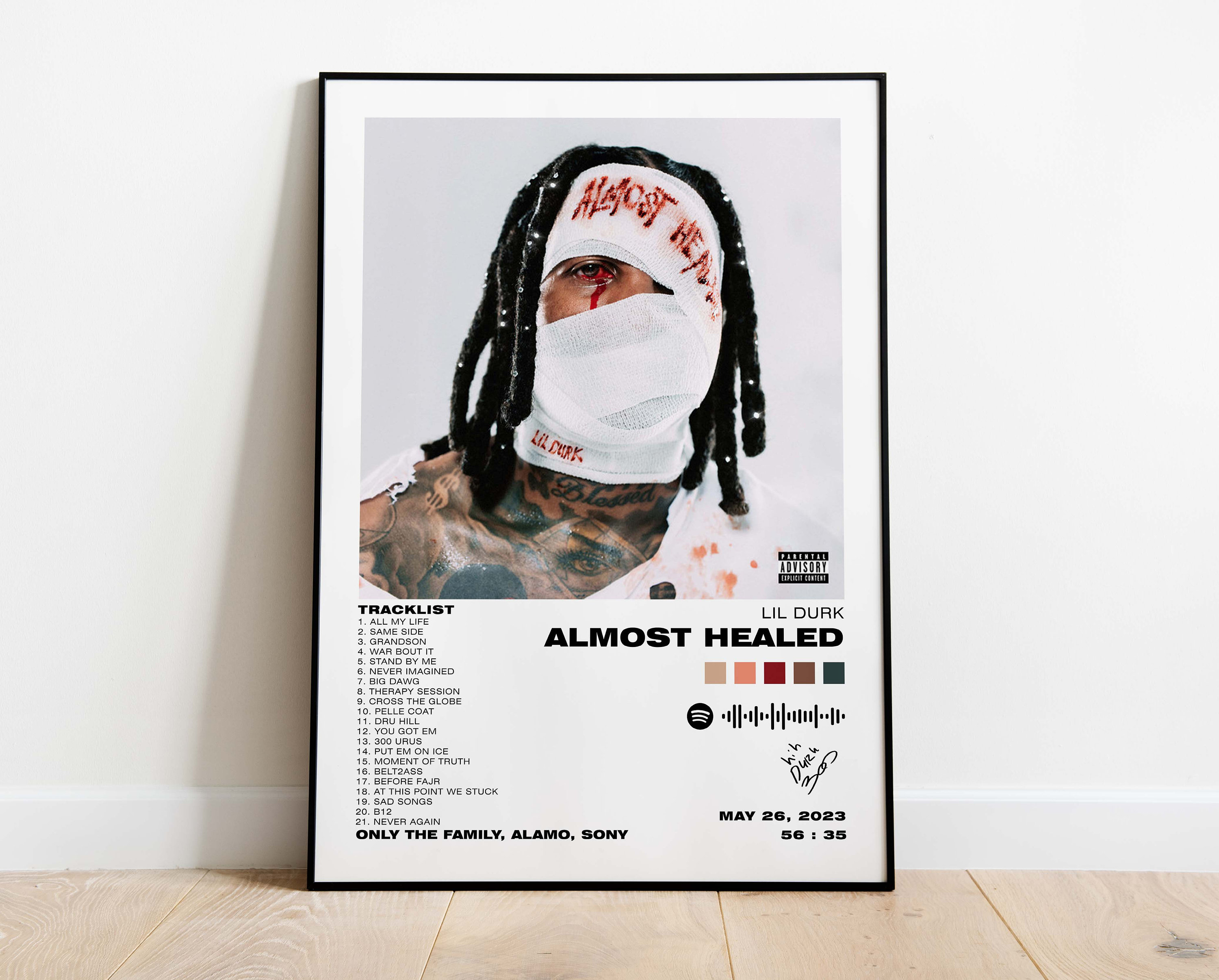 King Poster Von Welcome To O Block Music Album Poster Poster