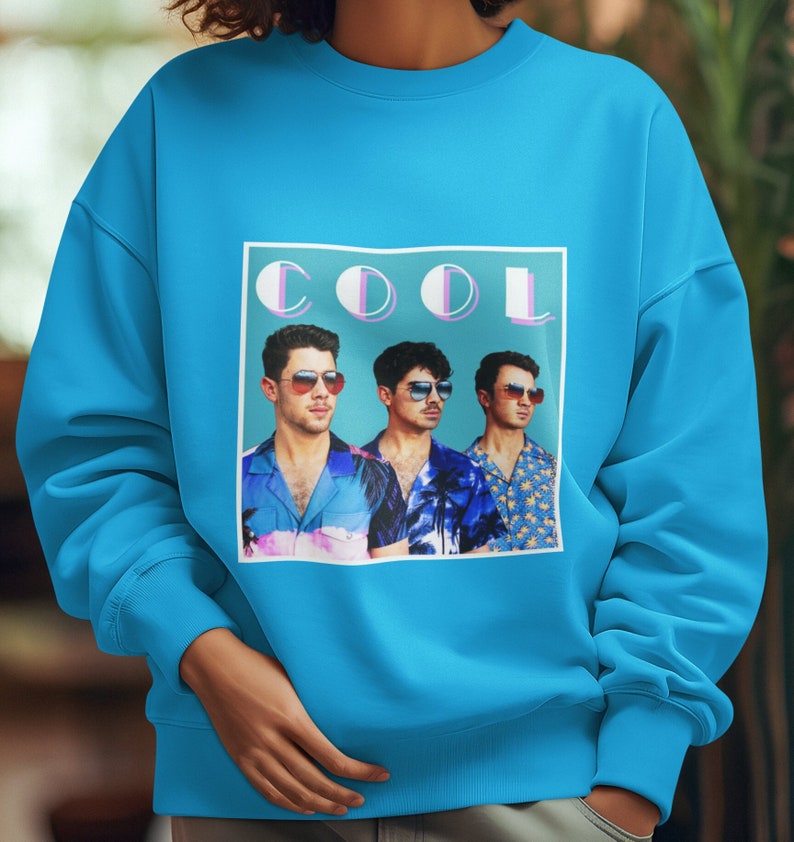 Jonas Brother Sweatshirt Joe Jonas Band Tee Five Album One Etsy