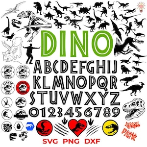 Dinosaurio Svg, Letras de dinosaurio SVG, Dinosaurio Png Números de cumpleaños Svg Fuente de dinosaurio Svg Cortar Vector de dinosaurio Dino svg Cricut Letras de cumpleaños svg