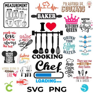 Kitchen Decor Svg, Kitchen svg Bundle, Kitchen Png Clipart, Kitchen vector svg, Kitchen clipart svg, Kitchen Cricut, Kitchen prints Chef svg