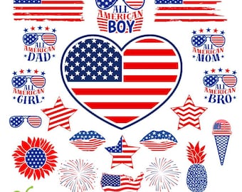 USA Flagge svg, amerikanische Flagge svg, Sonneblume Png, Sonnenblume svg Cricut, USA svg, 4. Juli svg Amerika svg Png, vierter Juli svg